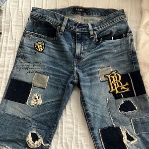 Lauren Ralph Lauren size 2 Patchwork Limited Edition Jeans